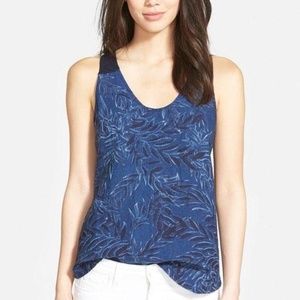 Tommy Bahama | Larch Indigo Floral Tank XS